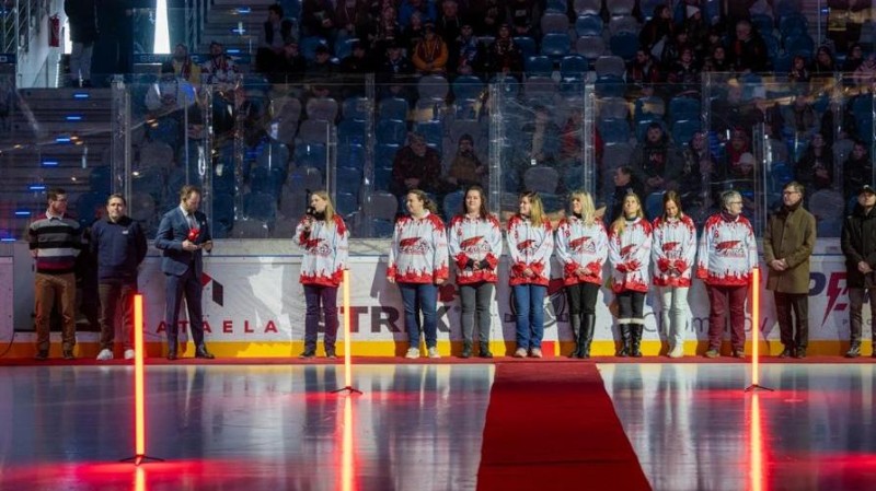 V&yacute;těžek sb&iacute;rky letos pomůže hematologicko-transfuzn&iacute;mu oddělen&iacute; chomutovsk&eacute; nemocnice. Tematicky tak byl zvolen design speci&aacute;ln&iacute;ch dresů. Foto: Pir&aacute;ti Chomutov 