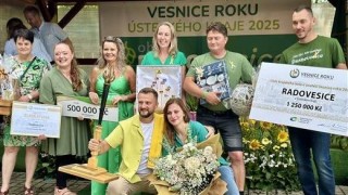 Radovesice – Vesnice roku Ústeckého kraje 2025. Foto: Ústecký kraj