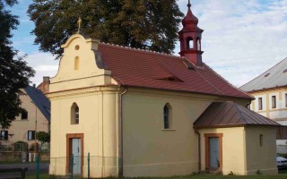 Kaple sv. Antonína Paduánského v Malé Černoci. Foto: FCB město Blšany