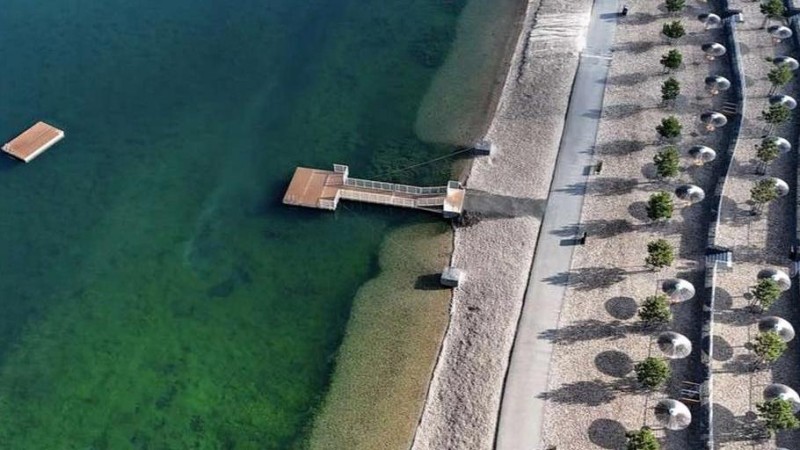 Proměna okolí jezera Most už zaujala, město přitom ještě nemůže využít celý jeho potenciál, protože dosud nebyly převedeny pozemky do majetku města. Foto: město Most