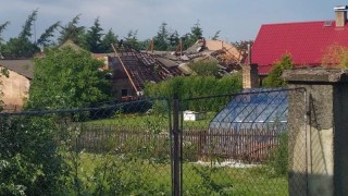 Vichřice, která se v červnu prohnala Podbořanskem napáchala velké škody. Foto: Renata Braunová