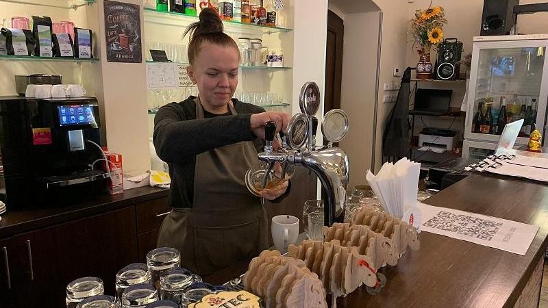 Inna Dovganyuk si splnila svůj sen a otevřela si vlastn&iacute; restauraci. Foto: Jitka F&aacute;rov&aacute;