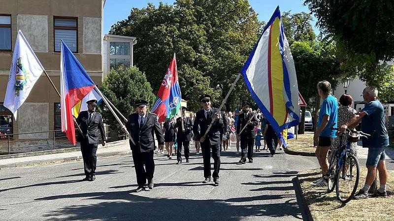 Dožínky zahájil radní Michal Kučera. Foto: Ústecký kraj