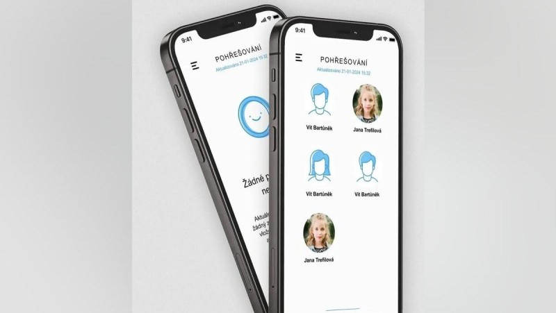 Velk&yacute;m pomocn&iacute;kem při p&aacute;tr&aacute;n&iacute; po osob&aacute;ch v nebezpeč&iacute; je aplikace ECHO. Zdroj: Policie ČR