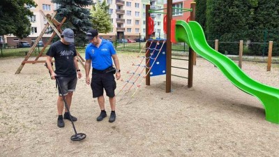 Strážníci z Podbořan kontrolují dětská hřiště